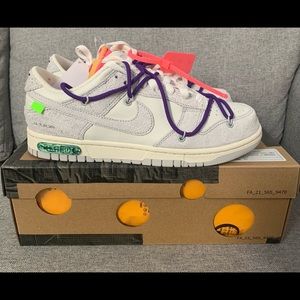 authentic Nike Dunk Low Off-White Lot 15 sneakers